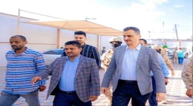 لملس يفتتح مشروعي مبنى المجلس المحلي والمدرجات الإضافية لنادي وحدة عدن في الشيخ عثمان