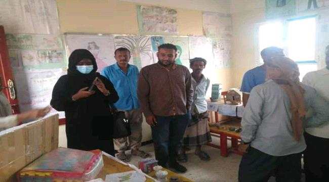 المدير العام لمنظمة رعاية الطفل يزور مدرسة الشهيد محمد عواس بالأزاراق