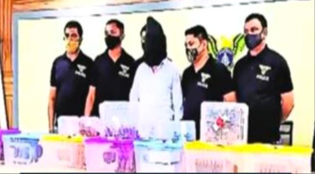 اعتقال يمني بالهند يعمل في تصنيع قطع سلاح بأحد الفنادق