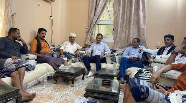 لملس والجبواني يلتقون اسرة الشهيد ابو حرب ويثمنان تضحياته