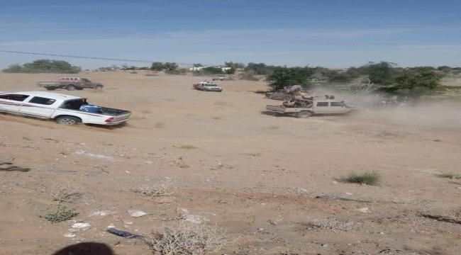 قبائل بلحارث ببيحان تلتحم مع العمالقة في معارك التحرير