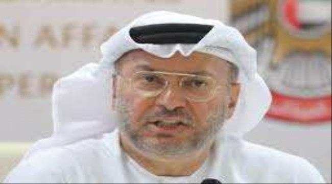 قرقاش: مخطئ من يمتحن الإمارات