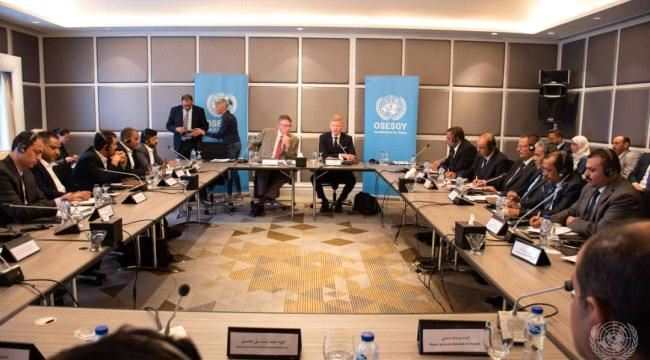 لجنة عسكرية مشتركة بين الحكومة والحوثيين تعقد اجتماعاً في الاردن