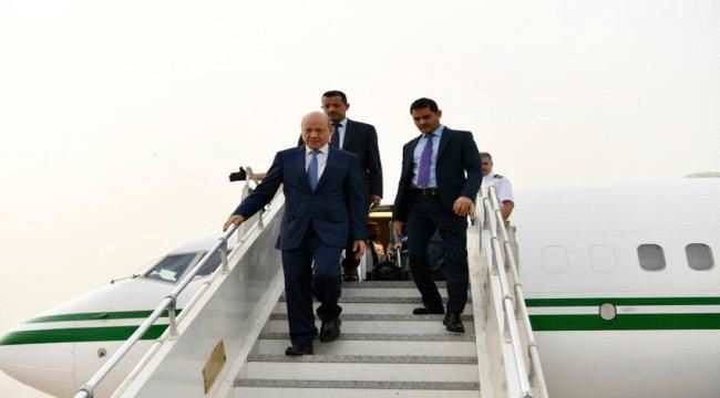 الرئيس العليمي:لهذا السبب عدنا الى عدن