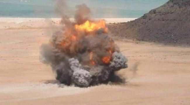 ظهر اليوم..تفجير ألغام شرق عدن