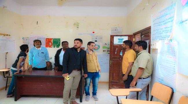 دائرة الشباب والطلاب تتفقد أوضاع أندية الضالع