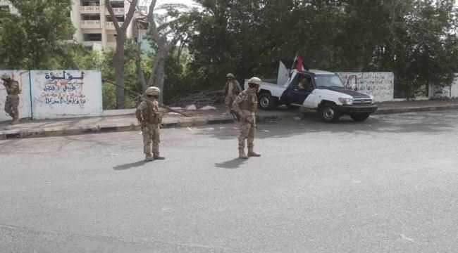 قوات العاصفة تنفذ حملة أمنية وانتشار واسع في معظم مديريات العاصمة عدن