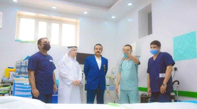الإمارات تدشن المرحلة الأولى لتشغيل أكبر مستشفيات محافظة شبوة