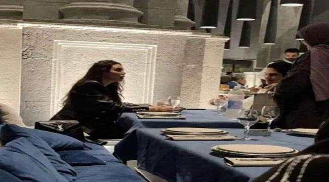 بالصور: ياسمين صبري على مائدة أبو هشيمة..