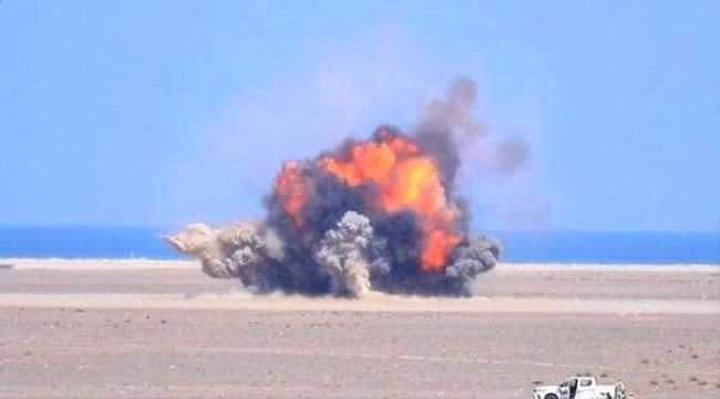 تدمير كمية من مخلفات الحرب شرقي العاصمة عدن غداً السبت