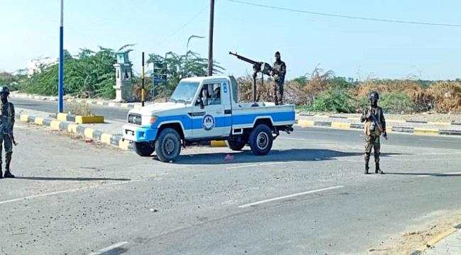 إنتشار لقوات طوارئ أمن أبين في مدينة زنجبار لتأمين فعالية 30 نوفمبر