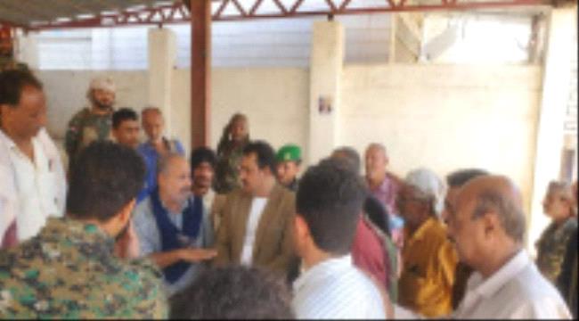 رئيس انتقالي ردفان يتفقد موقع احتفالية ذكرى ثورة 14 أكتوبر 