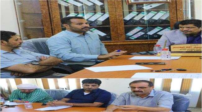 اجتماع بالمهره يناقش تأثيرات الاعاصير والكوارث الطبيعية التي شهدتها المحافظة 