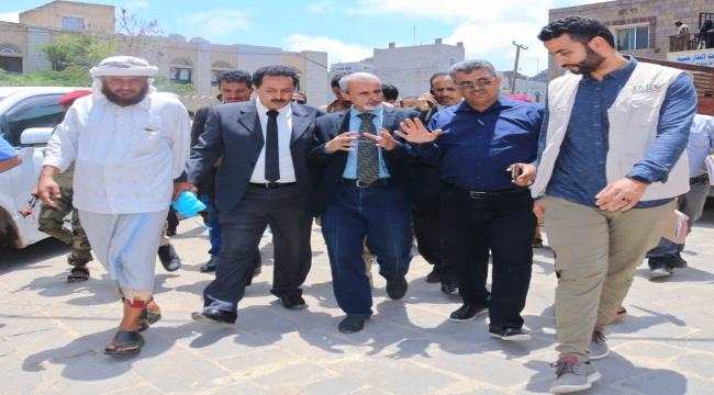 الشبحي يتفقد المرافق الصحية في محافظة الضالع