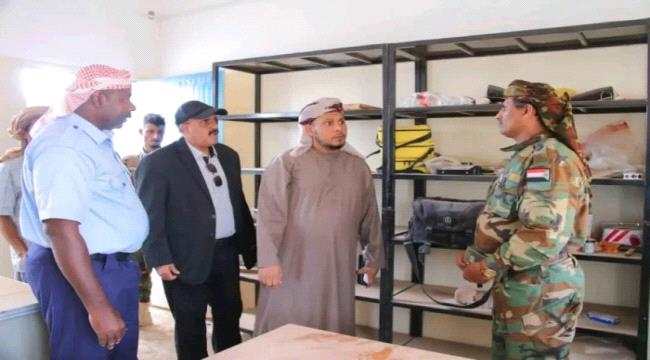 الثقلي يتفقد إدارة أمن حديبو