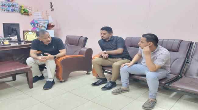 الجاوي يناقش ترتيبات تدشين حفل الإفطار الجماعي بمناسبة الذكرى الثامنة لتحرير العاصمة عدن