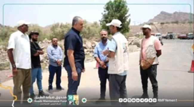 لدى تفقده محطة الوزن المحوري في العند .. الماس يشدد على الالتزام بالقانون لضبط الأوزان الزائدة 