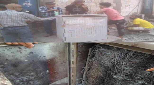 توجيهات وعمل ميداني لتركيب كابينة اتصالات جديدة بدلا من المحترقة بالتواهي