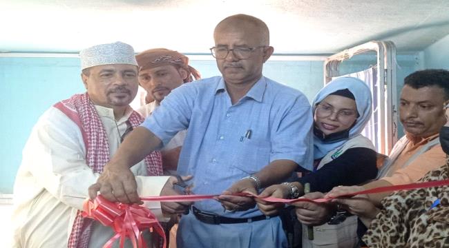 برعاية دولة الكويت الشقيقة وتنفيذ من مؤسسة الاريج للتنمية..تدشين العيادة الطبية المتنقلة في مديرية تبن بلحج
