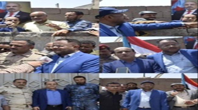 وضع حجر الاساس لتجهيز المحطة التحويلية 40 ميجا في بئر فضل وتمديد خطوط الضغط العالي