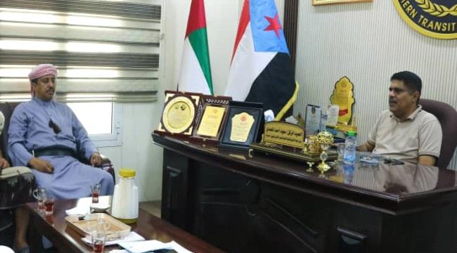 رئيس تنفيذية انتقالي حضرموت يلتقي ملتقى قبيلة نهد