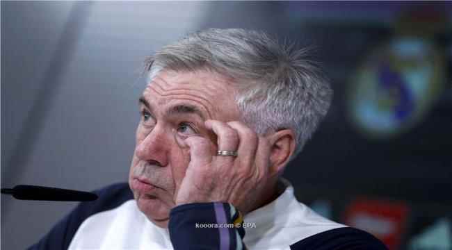 أنشيلوتي يرفض المخاطرة بنجم ريال مدريد