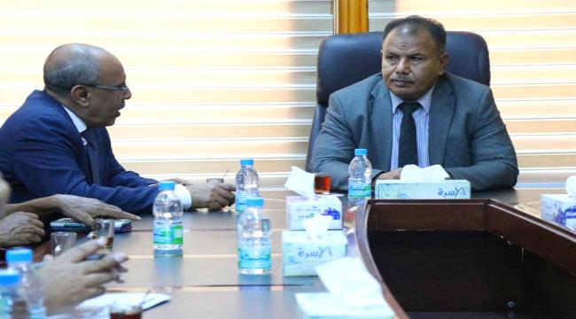 الكثيري يلتقي وكيل محافظة حضرموت لشئون الوادي والصحراء