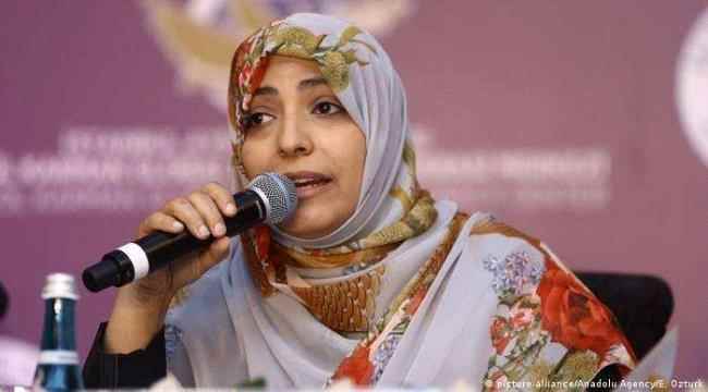 قيادي حوثي : يخطئ العرادة كثيرا عندما يظن أن طارق أقوى من توكل كرمان