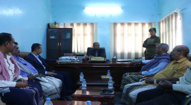 قيادة انتقالي حضرموت تناقش مع رئيس النيابة العامة الوضع الإنساني للسجناء والمحتجزين