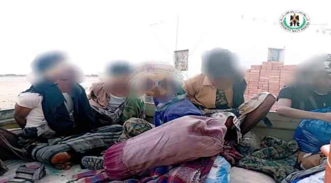 حملة أمنية مشتركة بالمحفد تنتهي بالقبض على 4 من قطاع الطرق