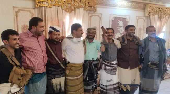 الجبواني والجفري يزورا قائد حزام دلتا أبين