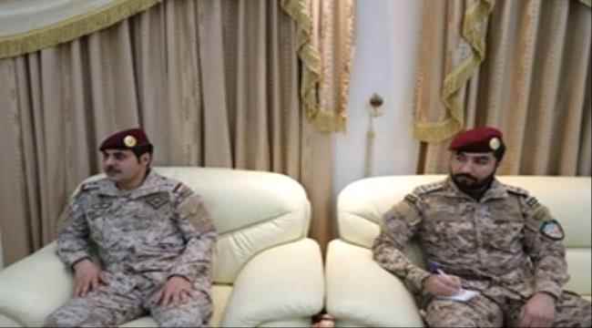 محافظ حضرموت يلتقي بمدينة سيئون قائد غرفة التحالف العربي بوادي وصحراء حضرموت