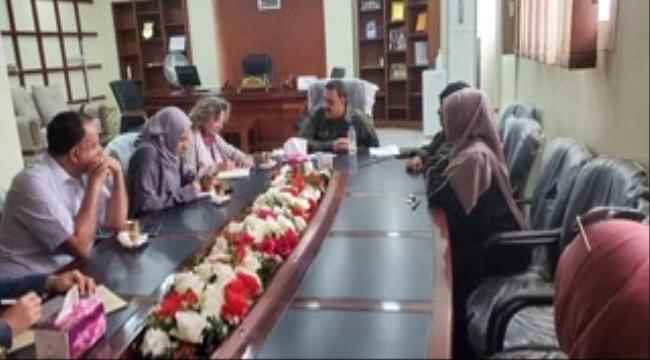 مدير امن العاصمة عدن يلتقي وفدآ من برنامج الأمم المتحدة الإنمائي UNDP ومنظمة الإصلاح الجنائي