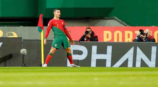 تصفيات يورو 2024 – رونالدو التاريخي يقود البرتغال لدك ليختنشتاين برباعية