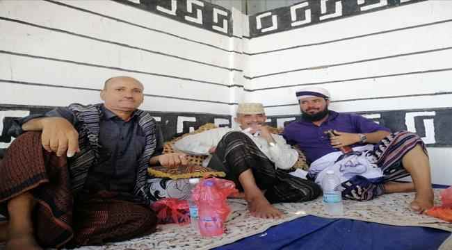 المستشار ناصر زيد اليوسفي يزور اللواء محمود الصبيحي 