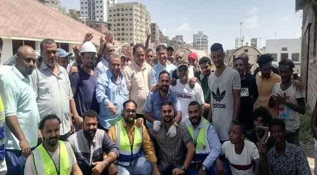 د. الجريري يتفقد سير الأعمال في منشآت الشهيد سهيل النفطية "حجيف"