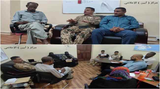 مديرة حقوق الإنسان بأبين تلتقي مسؤولي اللجنة الدولية للصليب الأحمر بعدن