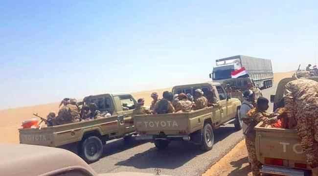 مأرب تدفع بتعزيزات عسكرية إلى وادي حضرموت	