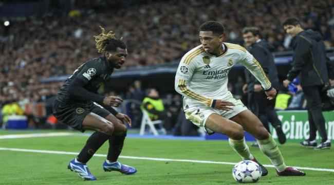 ريال مدريد يهزم نابولي برباعية في مباراة مثيرة ويواصل تصدر مجموعته في دوري الأبطال