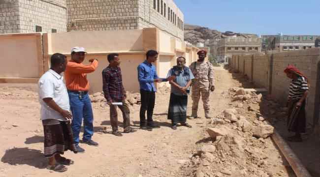 مدير عام بروم ميفع يتفقد عدد من المشاريع الخدمية في مدينة بروم