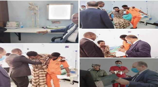 الدكتور بانافع: مستشفى الهيئة العام بشبوة حقق انجازات طبية فريدة منه اجراء عمليات جديدة ناجحة في  العظام