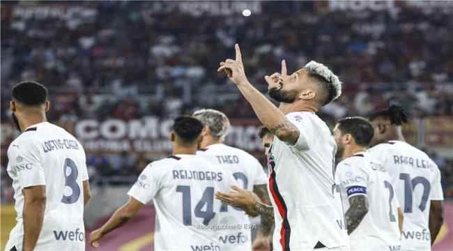 طوفان ميلان يجرف روما