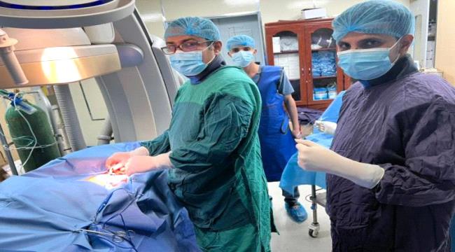 لأول مرة في عدن زراعة جهاز ICD في قلب مريض