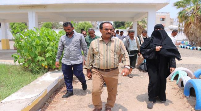 الزهري يدشن عدد من المشاريع في القطاع التربوي بخورمكسر 