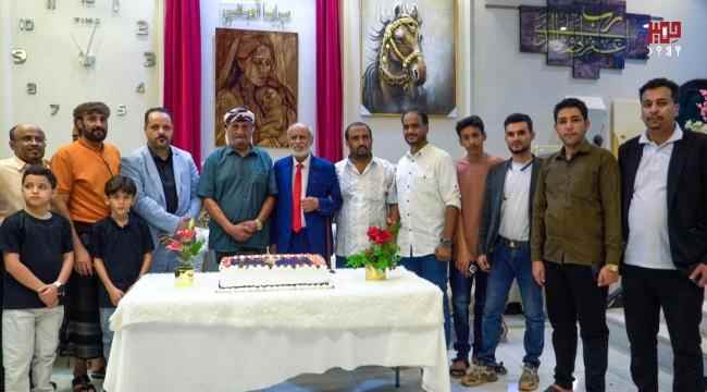 الوكيل العاقل يحضر البروفات النهائية لمهرجان ليالي عدن العيدي الثاني