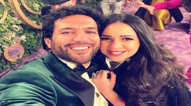 الفنان حسن الرداد يكشف عن ردّ فعل زوجته إيمي سمير غانم على مسلسل "محارب"