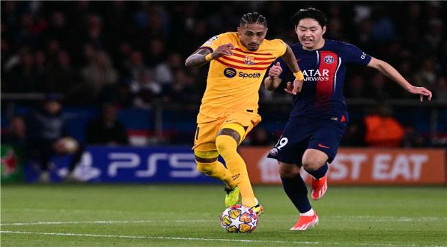 بالأربعة.. ريمونتادا باريس تلقي برشلونة خارج دوري الأبطال
