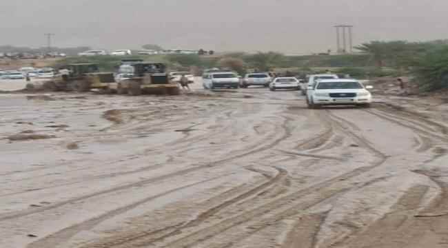تسجيل ثلاث حالات وفاة جديدة جراء السيول في حضرموت