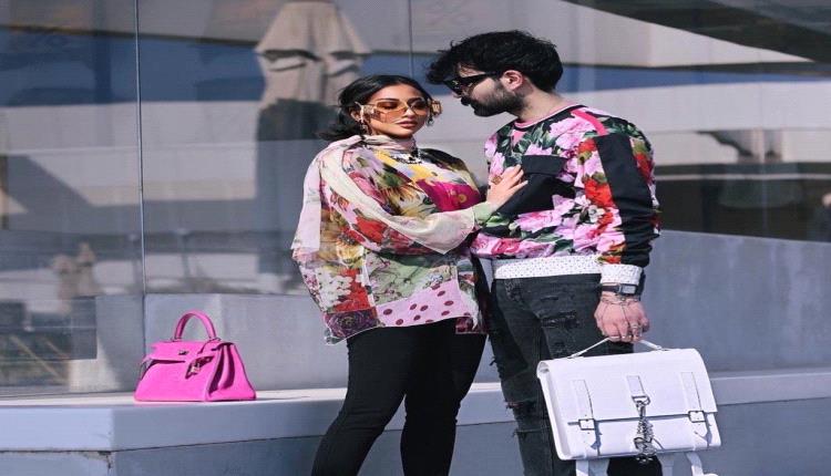 الفنانة الكويتية فرح الهادي وزوجها الفنان الايراني عقيل الرئيسي يكشفان جنس مولودهما الثاني