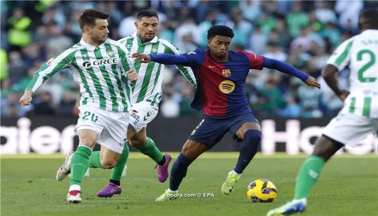 برشلونة يسقط في فخ ريال بيتيس